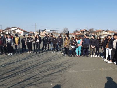 Тренировъчно занятие - СУ Христо Ботев - Камено